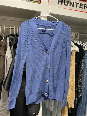 Gap blue cardigan